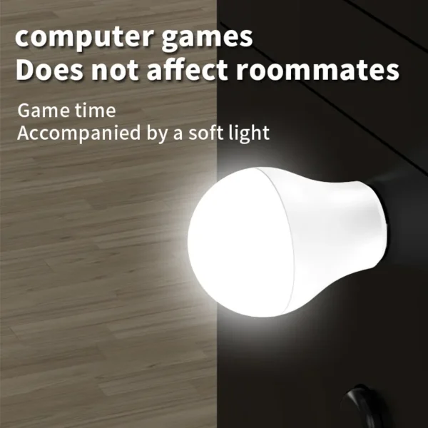 3/2/1PCS Mini USB Plug Lamp Computer Mobile Power Charging USB Small LED Night Light Eye Protection Light 5V 1A USB Gadgets