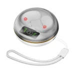 Led Display Headphones Led Power Display Hifi Stereo Sound Invisible Mini By-8 Consumer Electronics Stereo Music Headphones